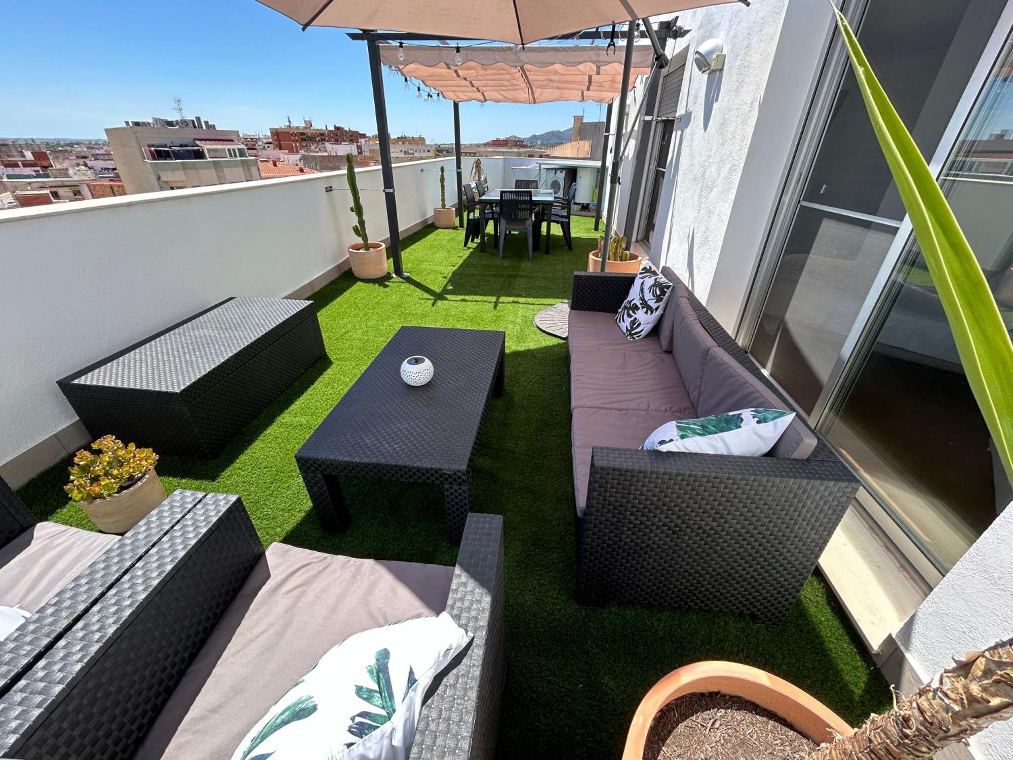 Lo Balconet Del Delta. Atic-Duplex Vacacional. Apartment Amposta Exterior foto