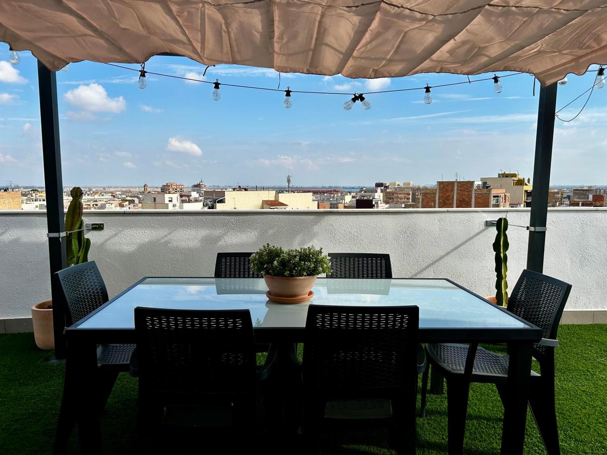 Lo Balconet Del Delta. Atic-Duplex Vacacional. Apartment Amposta Exterior foto